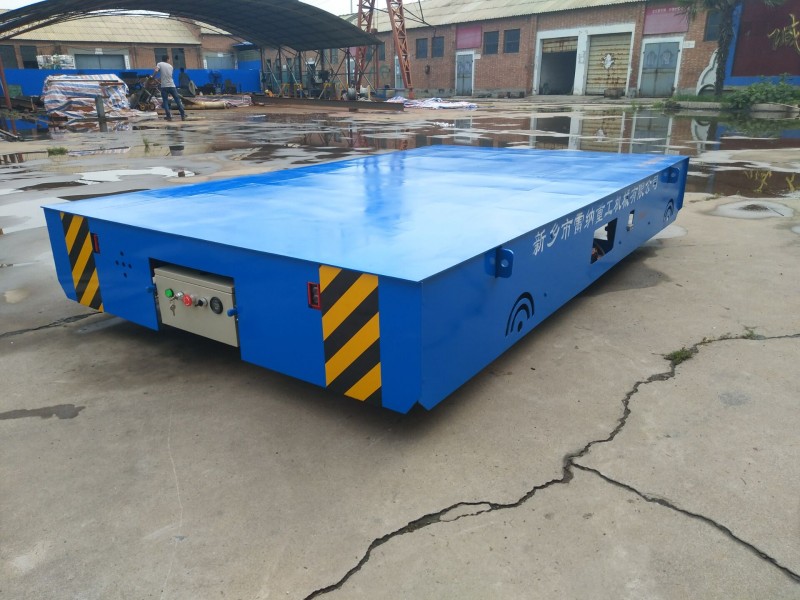 2 ٹن بیٹری Powered Trackless Transfer Trolley