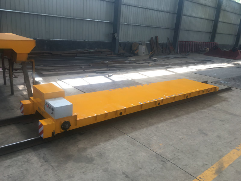 Interbay کم وولٹیج ریلوے ڈرائیونگ 5T Coil Transfer Trolley