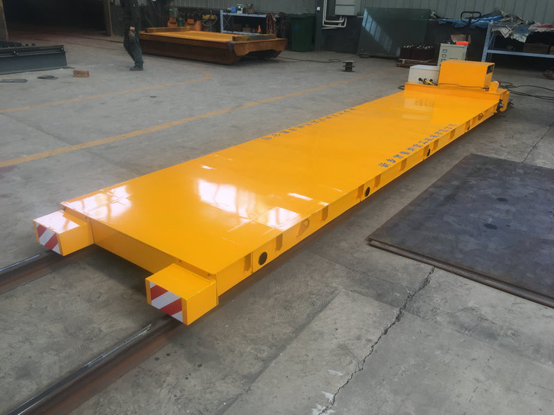 Interbay کم وولٹیج ریلوے ڈرائیونگ 5T Coil Transfer Trolley