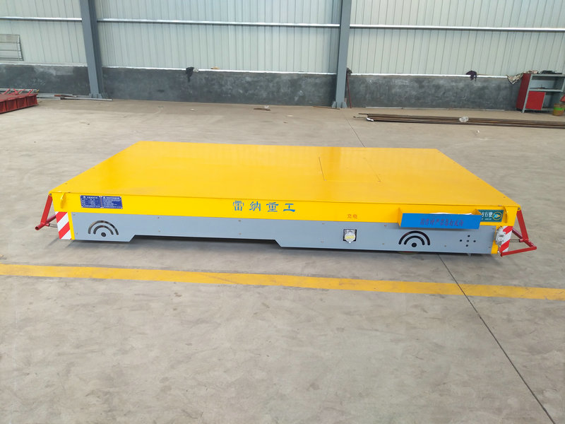 3T بیٹری چلانے والی صنعتی ٹرانسپورٹ پلیٹ فارم