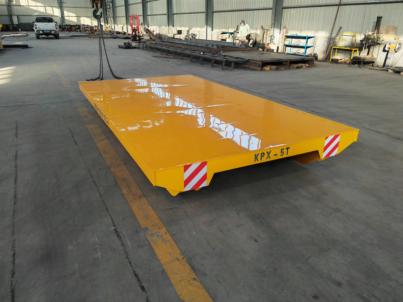 5 ٹن بیٹری سٹیل پلیٹ ریلوے ٹرانسفر کارٹون