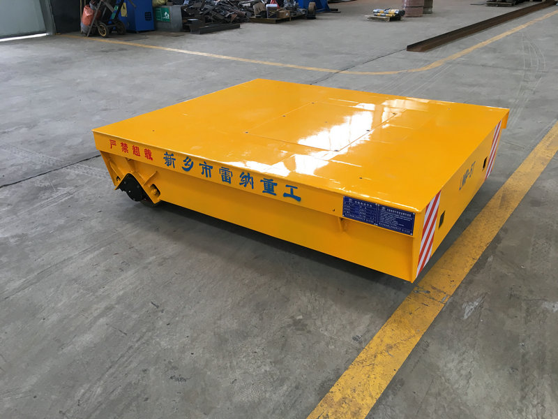 سٹوریج مواد منتقل کرنے کے لئے الیکٹرک Flat Cart