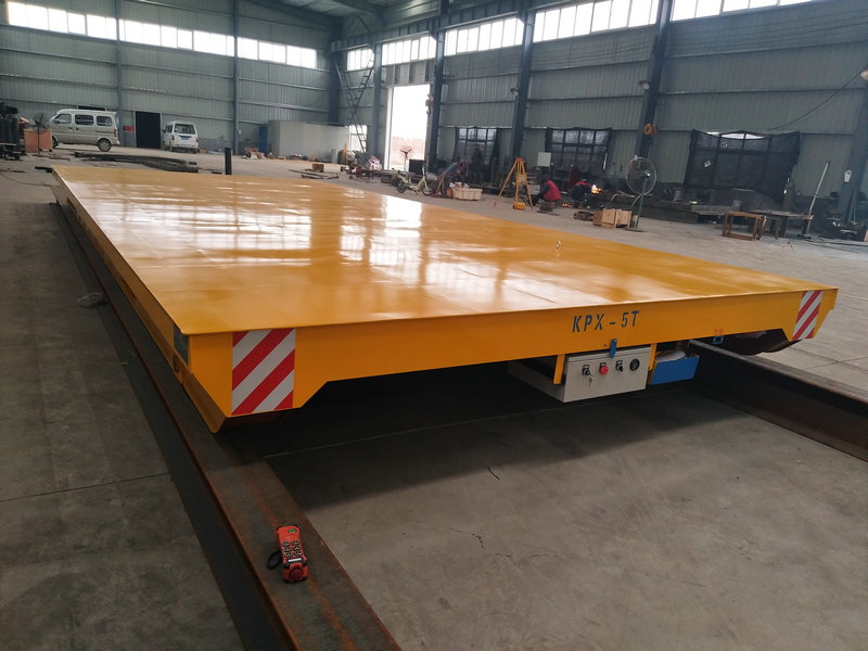 Battery Powered Coil Transfer Rail ٹریلر