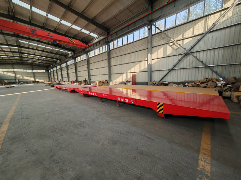 20 ٹن اپنی مرضی کے مطابق کم وولٹیج Powered Steel Rail Transfer Trolley