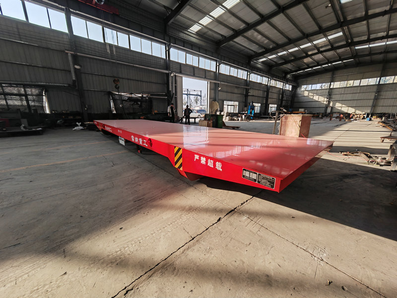 20 ٹن اپنی مرضی کے مطابق کم وولٹیج Powered Steel Rail Transfer Trolley