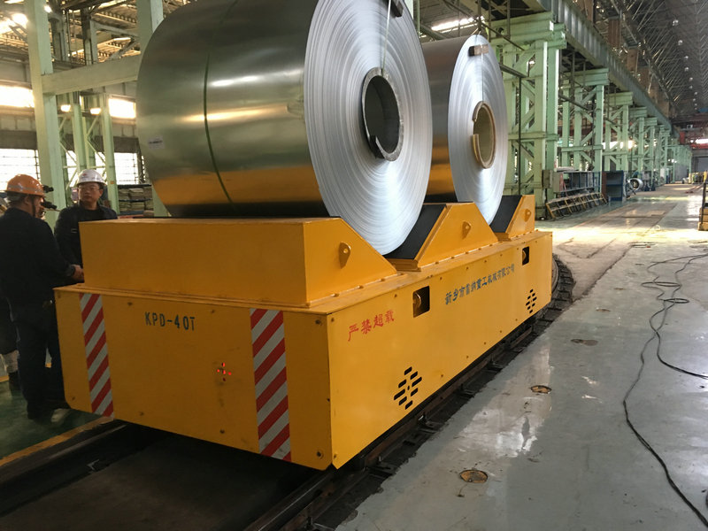 سٹیل پلانٹ ریلوے Powered ٹرانسفر کارٹون